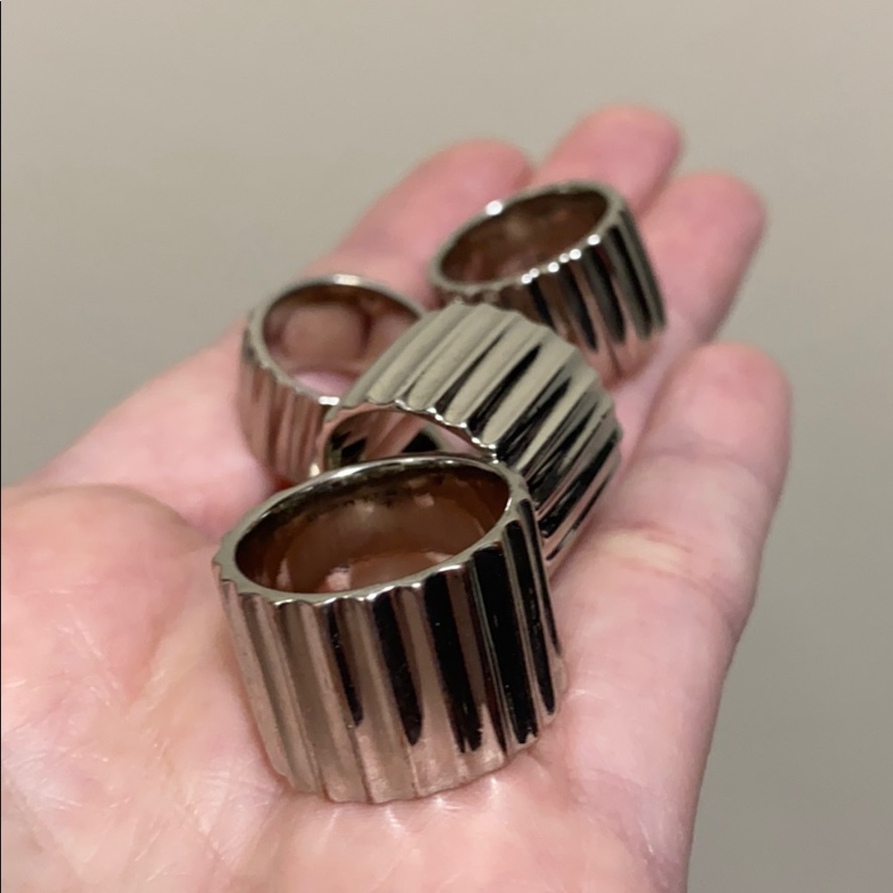 Rebecca Minkoff Set of 4 Rings